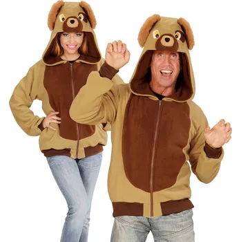 Karnevalový kostým Plyšová mikina pejsek - S/M