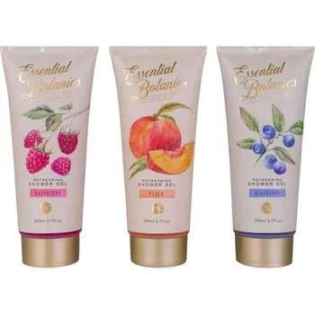 Sprchový gel GEL sprchový 200ml ESSENTIAL BOTANICS-FRUITS v tubě, 3 druhy/vůně ACCENTRA