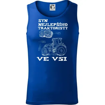 Syn nejlepšího traktoristy ve vsi - Tílko pánské Core - 2XL ( Královská modrá )