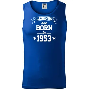 Legends are born in 1953 - Tílko pánské Core - L ( Královská modrá )