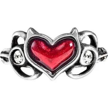 Prsten prsten ALCHEMY GOTHIC - Little Devil Heart - N
