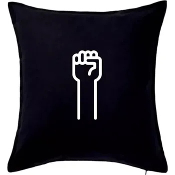 Polštář Kámen ikona - Polštář 50x50 - 50x50 - Pouze potah ( Černá )