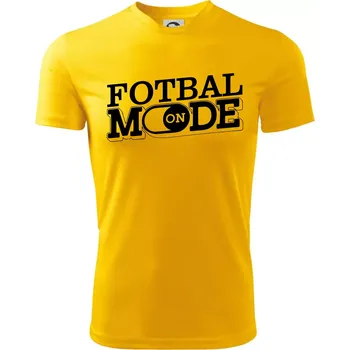 Chlapecké tričko Fotbal mode - Dětské triko sportovní (dresovina) - 134 cm/8 let ( Žlutá )