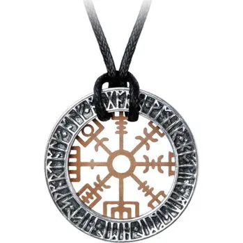 Přívěsek obojek ALCHEMY GOTHIC - Niu Heimar Vegvisir