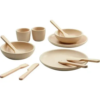 Dřevěná hračka Sada nádobí