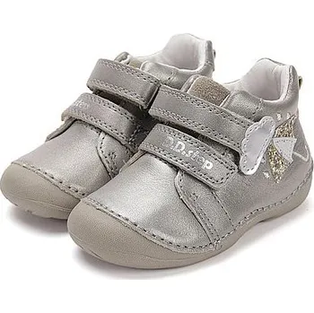 Dětská treková obuv D.D.STEP dívčí kotníková obuv S015-52650 šedé 19