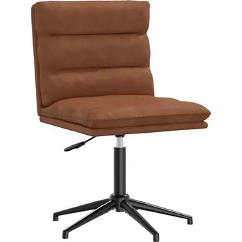 Jídelní židle OMAXI Jídelní židle hnědá umělá kůže 634627