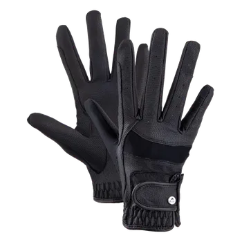 Jezdecké rukavice Jezdecké rukavice ELT Magnetic, S - Černá
