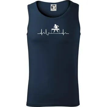 EKG stolní tenis - Tílko pánské Core - 2XL ( Námořní modrá (téměř černá) )