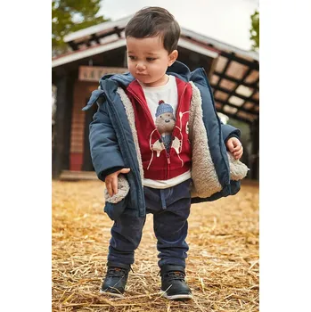 Chlapecké kalhoty Kojenecké kalhoty Mayoral 2510.3E.Baby.9BYA námořnická modř 59X, vel. 104