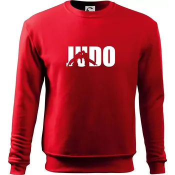 Chlapecké tričko Judo - Nápis - Mikina Essential dětská - 158 cm/12 let ( Červená )