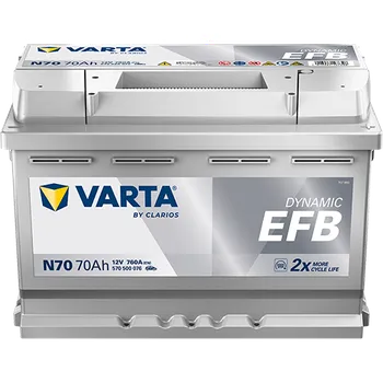 Auto-moto Varta Blue Dynamic EFB 570500076 12V 70Ah 760A