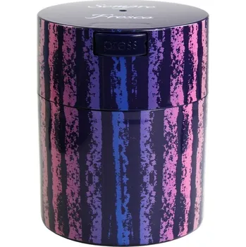 Dóza na potraviny Coffeevac 800ml podtlaková dóza - dark rainbow motiv