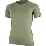 Dámské merino triko LASTING Alea zelená Velikost: L, kód: LA-ALEA-6666L