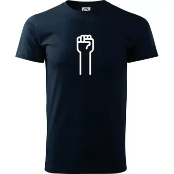 Pánské tričko Kámen ikona - Triko extra velké (5-8XL) - 8XL ( Námořní modrá (velmi tmavá - téměř černá) )