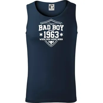 Bad boy since 1963 - Tílko pánské Core - XL ( Námořní modrá (velmi tmavá - téměř černá) )