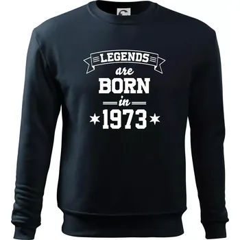 Chlapecké tričko Legends are born in 1973 - Mikina Essential dětská - 146 cm/10 let ( Námořní modrá (velmi tmavá - téměř černá) )