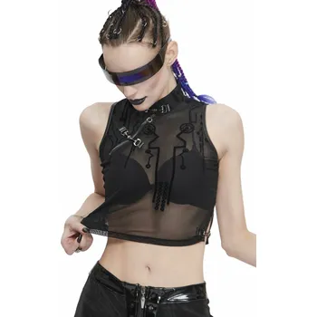 tílko dámské - Atomic Cyberpunk Crop - DEVIL FASHION - TT170