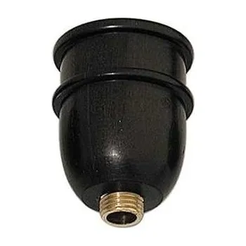 Kotlík k bongu ebenový velký kalich se závitem