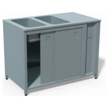 Ohřívací stůl režon s vyhřívanou vodní lázní pro 2x GN 1/1 900 x 700 x 900 mm