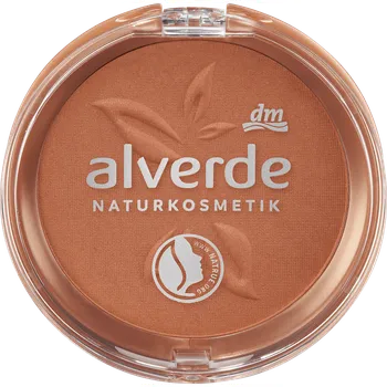 Přípravek na tvář alverde NATURKOSMETIK matující pudr Bronzing 01