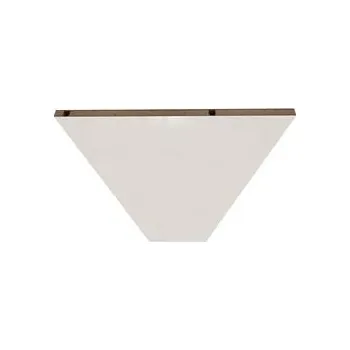 Garážová vrata Sendvičový panel XPS - plech 0,5/24/0,5 mm, RAL 9010, 1100×2555 mm pro dvoukřídlá a čtyřkřídlá vrata