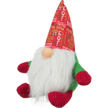 Hračka pro psa Trixie Xmas Dwarf - vánoční skřítek, hračka pro psy se zvukem, 21 cm, různé druhy