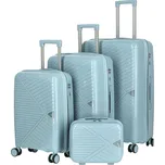 Cestovní plastový kufr světle modrý - Ormi Platon SADA modrá