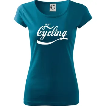 Enjoy Cycling - Dámské triko Pure - XS ( Petrolejová )