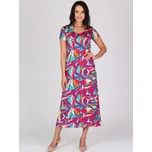 EVONA a.s. Dámské dlouhé šaty AMELINA 436 - Dámské dlouhé šaty AMELINA 436 436 3XL