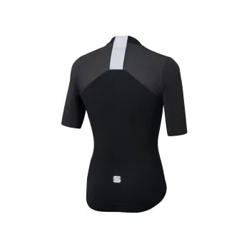 cyklistický dres SPORTFUL SPORTFUL Strike short sleeve jersey, black/white, Velikost XL