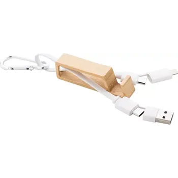 Boppy USB nabíjecí kabel - bílá / přírodní - AP864060-01