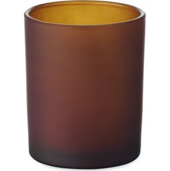 Svíčka Svíčka z rostlinného vosku 80g Kivas Wood - Hnědá