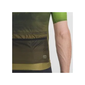 cyklistický dres SPORTFUL SPORTFUL Flow supergiara jersey, nightshade dark gold, Velikost 3XL