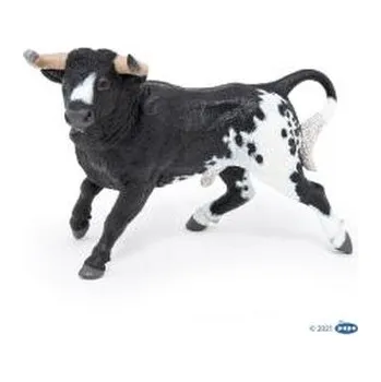 plyšák Byk hiszpański czarno-biały