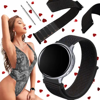 Řemínek na hodinky Řemínek ChronSmarta pro Garmin 20mm černý