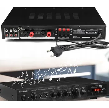 Hi-Fi Zesilovač STEREO ZESILOVAČ HI-FI S BLUETOOTH, DÁLKOVÝM OVLÁDÁNÍM A FM RÁDIEM