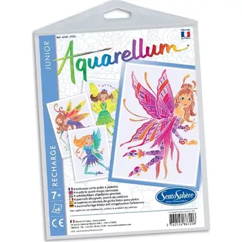 Výtvarná sada Sentosphere Sada obrázků - Akvarely Junior - Víly