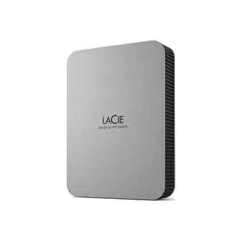 Externí pevný disk LaCie HDD External Mobile Drive (2.5'/5TB/ USB 3.1 TYPE C), Moon Silver