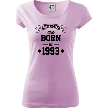 Dámské tričko Legends are born in 1993 - Dámské triko Pure - 3XL ( Orchid )