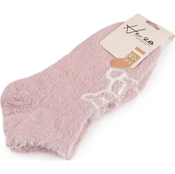 pracovní ponožka Dámské / dívčí ponožky teplé kotníkové Varianta: 1 pudrová, Balení: 1 pár