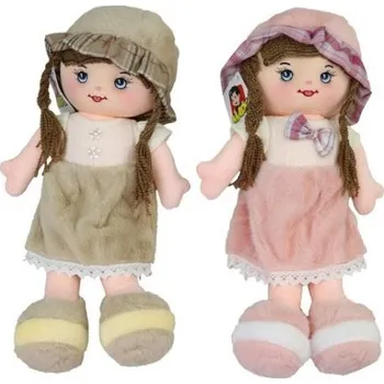 Panenka Panenka hadrová s květinkou, 40cm