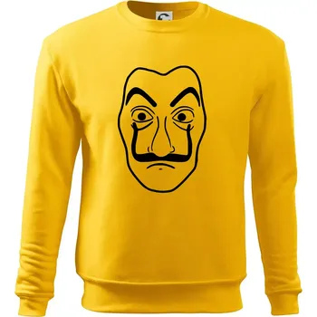 Pánská mikina Maska do tiskárny peněz - Mikina Essential pánská - 3XL ( Žlutá )