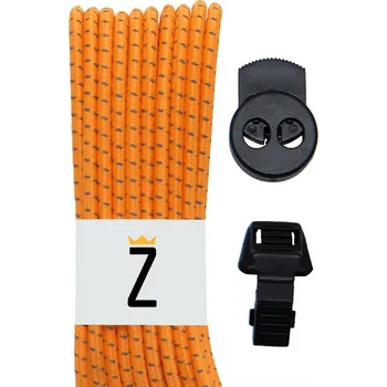 Tkaničky do bot Rychlozavazovací tkaničky - reflexní, oranžové