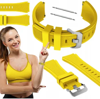 Pouzdro na mobilní telefon Řemínek ChronSmarta pro Huawei 22mm, žlutý