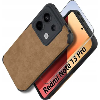 Pouzdro na mobilní telefon Zadní Kryt KrainaGSM pro Xiaomi Redmi Note 13 Pro 4G hnědý