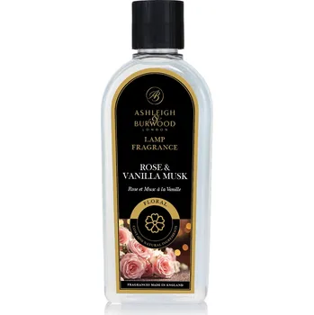 ASHLEIGH & BURWOOD Náplň do katalytické lampy ROSE & VANILLA MUSK 500 ml