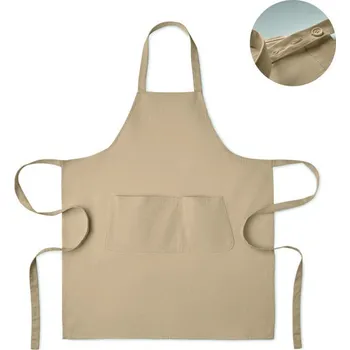 Kuchyňská zástěra Zástěra z bio bavlny 240 gr/m² Gamma - Barva Lana