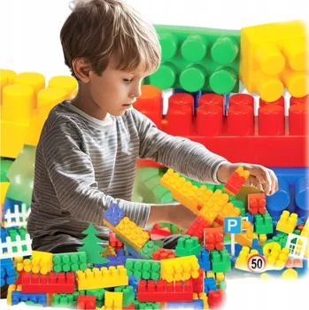 ostatní stavebnice Velké plastové set 200 dílů