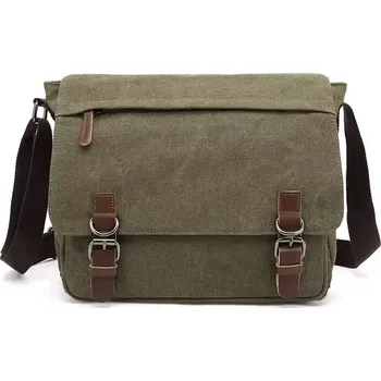 Canvasio plátěná canvas taška Losmile Zelená 20L